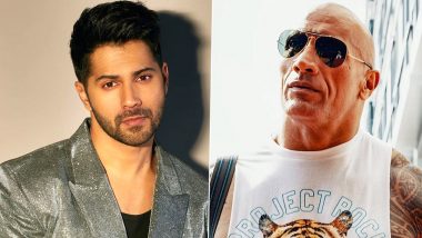 Varun Dhawan Wants to Work With Dwayne Johnson in Future, Shares His Excitement for Black Adam!