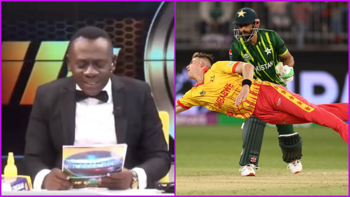 News Anchor Laughing at Zimbabwe vs Pakistan T20 World Cup 2022 Result in  Viral Video Is Fake, Check Real Clip Featuring Ghanaian TV Presenter Akwasi  Boadi | 👍 LatestLY