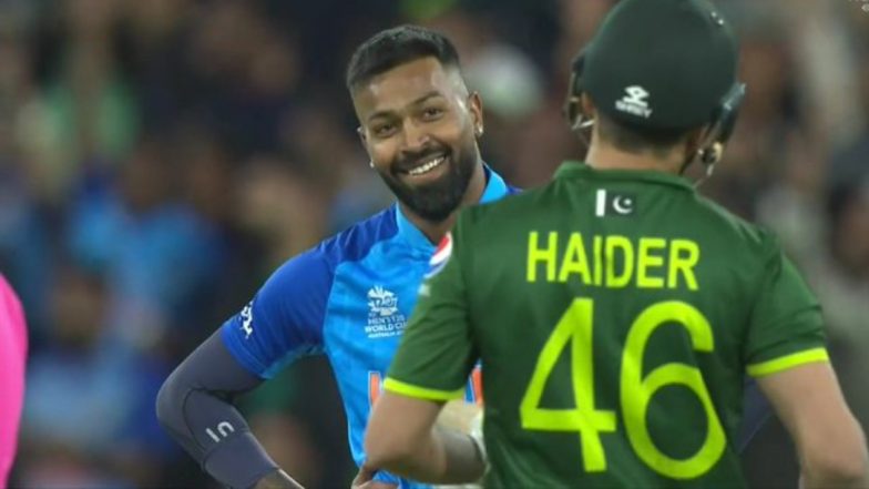 Hardik Pandya's Reaction After Dismissing Haider Ali is a Viral Funny Meme Now, Check How Fans Are Sharing the Photo on Social Media