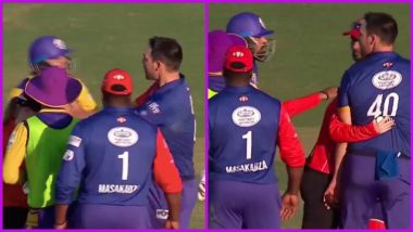 Yusuf Pathan-Mitchell Johnson Fight: Former Australian Cricketer Fined and Warned for Ugly On-Field Altercation During Legends League Cricket Encounter