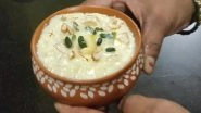 Sharad Purnima 2022 Kheer Recipe: Know Rituals, Significance and Benefits of Consuming the Rice Kheer Kept in the Moonlight on Kojagiri Purnima (Watch Video)