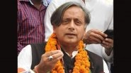 Congress President Election: Fail To Understand Why G-23 Leaders Who Wanted Polls Are Now Backing Off, Says Shashi Tharoor