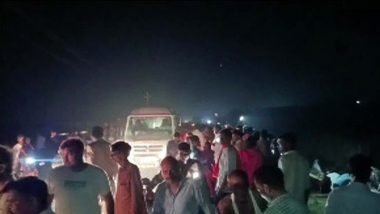 UP Road Accident: At Least 10 Killed, A Dozen Injured As Tractor-Trolley Carrying Pilgrims Overturns in Kanpur, PM Narendra Modi Announces Ex-Gratia