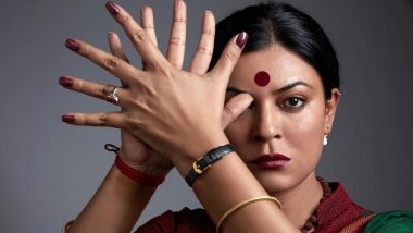 Taali: Sushmita Sen to Play Transgender Activist Gauri Sawant in Upcoming Series, Shares Her Intense First Look