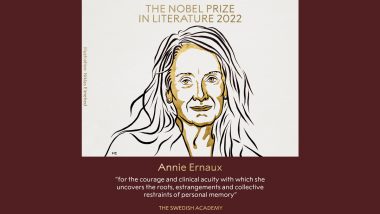 Nobel Prize in Literature 2022: Annie Ernaux Win Prestigious Award For 'Courage and Clinical Acuity' of Her Often Autobiographical Work