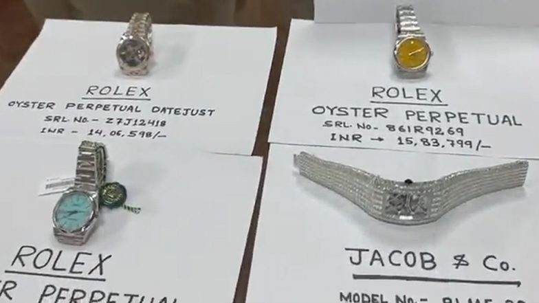 Man Held at Delhi Airport for Smuggling Wrist Watches, Including One Worth Rs 27.09 Crore