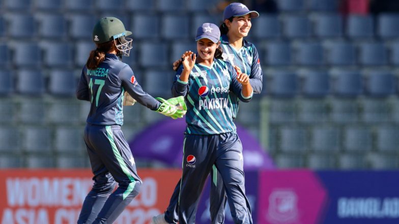 Pakistan Women vs Sri Lanka Women Live Streaming Online, Women’s Asia Cup 2022: Get Free Live Telecast of PAK-W vs SL-W Cricket Match on TV With Time in IST