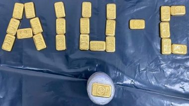 Hyderabad: Gold Worth Rs 4 Crore Seized at Rajiv Gandhi International Airport