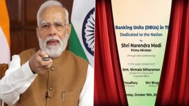 PM Narendra Modi Dedicates 75 Digital Banking Units Across 75 Districts in India