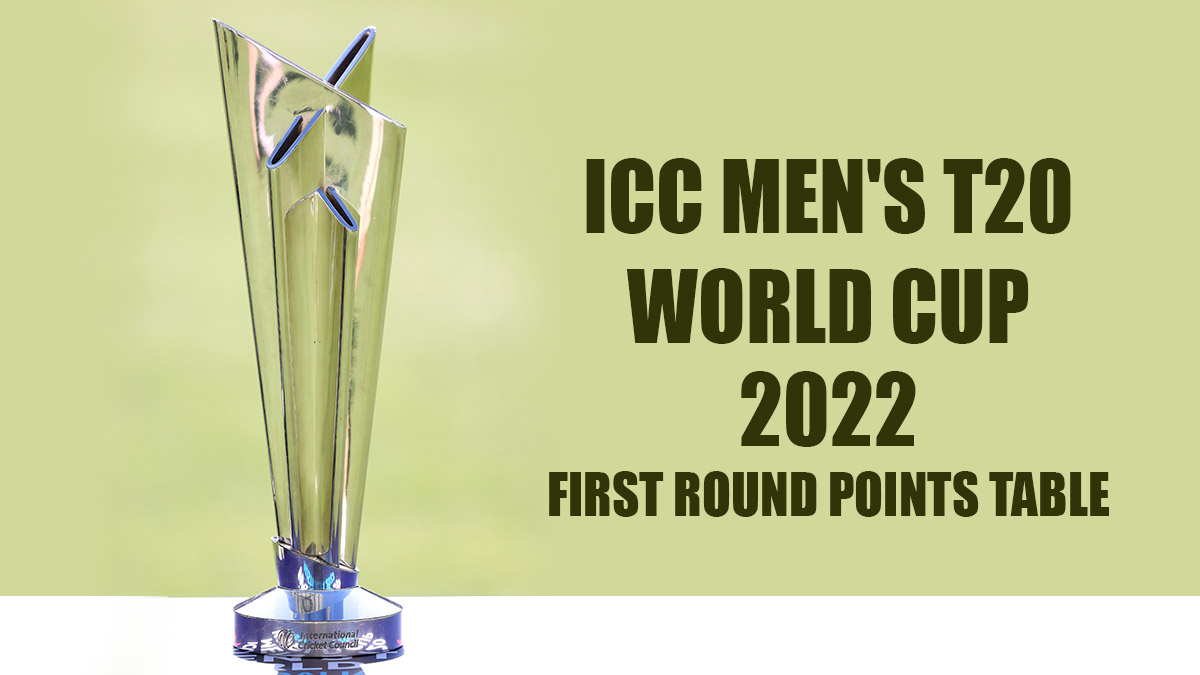 ICC T20 World Cup 2022 First Round Points Table Final Update Zimbabwe, Ireland Qualify from Group B 🏏 LatestLY
