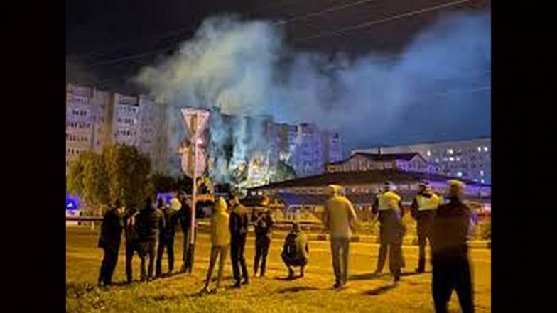 Russia Military Plane Crash: Three Children Killed as Death Toll Rises to 13 in Yeysk