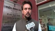 Union Minister Anurag Thakur Hits Out at Rahul Gandhi, Says &lsquo;Congress MP Was Having Soup With Chinese Officials During Doklam Incident&rsquo;