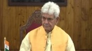 Kashmiri Pandit Killings: Jammu and Kashmir Lieutenant Governor Manoj Sinha Says Those Trying To Justify Murders for Personal Gains Can Face Legal Action