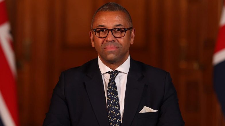 James Cleverly Remains as Britain's Foreign Minister in New UK PM Rishi Sunak's Cabinet