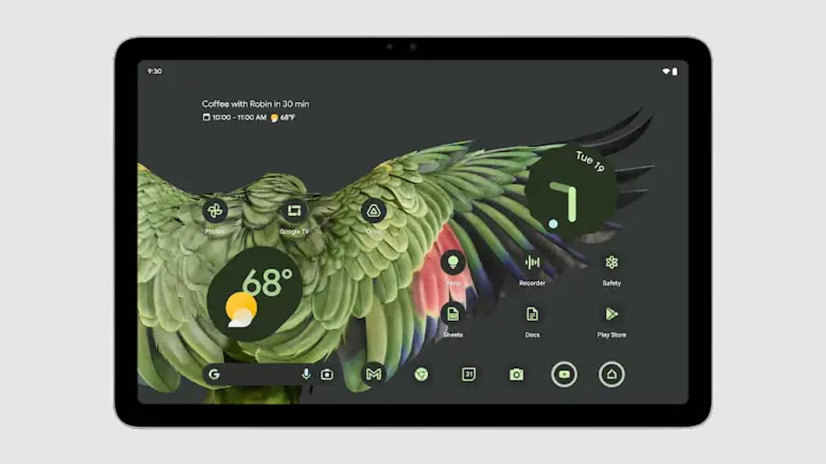 Technology News | ⚡Google Pixel Tablet With Tensor G2 Chipset To Arrive in 2023