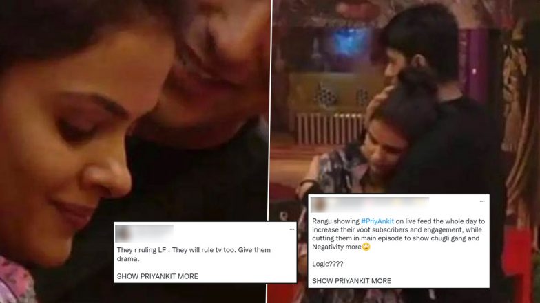 Bigg Boss 16: Netizens Protest Against the Makers for Cutting Priyanka Chauhar Choudhary and Ankit Gupta’s Content, Trend ‘SHOW PRIYANKIT MORE’! (View Tweets)