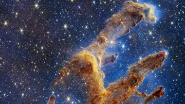 Star-Filled Portrait of Pillars of Creation Captured By NASA's James Webb Telescope; Photo of the Majestic Cosmic Columns Goes Viral 