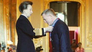 Daniel Craig Awarded With The Order of St Michael and St George by Princess Anne; Actor Receives Same Honour as His Iconic Character James Bond (View Pic)