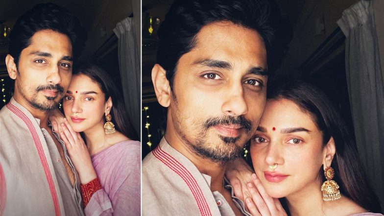 Siddharth Wishes His ’Princess of Heart’ Aditi Rao Hydari on Her Birthday with a Heartfelt Pic