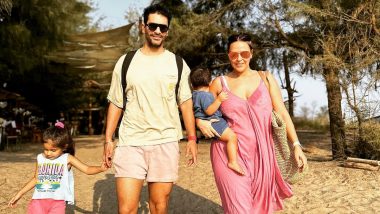 Neha Dhupia's 'This is Us' Picture With Angad Bedi and Kids From Her Goa Vacation Gives Major Family Goals (View Pic)