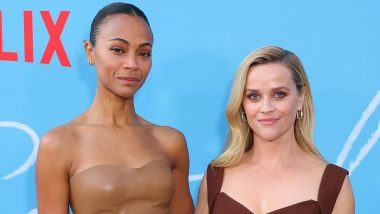 From Scratch: Zoe Saldana and Reese Witherspoon Pose Together at the Premiere of Netflix’s New Limited Series (View Pics & Video)