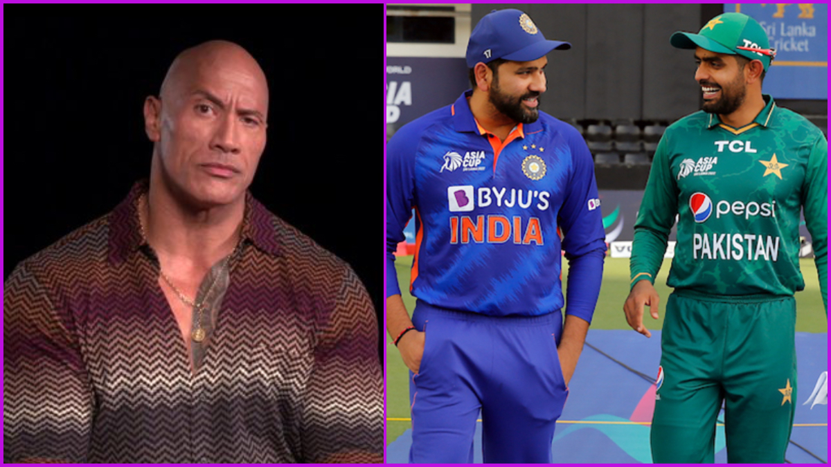 klant innovatie Oorzaak Dwayne 'The Rock' Johnson Promotes India vs Pakistan T20 World Cup 2022  Match, Calls it 'The Greatest Rivalry' (Watch Video) | 🏏 LatestLY