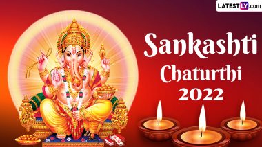 Sankashti Chaturthi 2022 Images & HD Wallpapers For Free Download Online: Sankat Chauth Greetings, Wishes and Messages To Share on Sankat Hara Chaturthi
