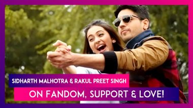 Sidharth Malhotra & Rakul Preet Singh Celebrate 10 Years In Movie Business!