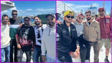 Virat Kohli, Yuzvendra Chahal and Other Members of Indian Squad for T20 World Cup 2022 Enjoy Day off Following Warm-up Match Against Western Australia
