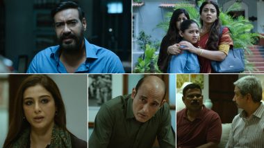 Drishyam 2 Trailer: Salgaonkars’ Past Comes Back To Haunt Them; Ajay Devgn, Akshaye Khanna, Tabu, Shriya Saran’s Film Promises a Gripping Return! (Watch Video)