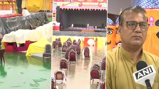 Dussehra 2022 Lucknow Rains: 600-Year-Old Practice of Ravana Dahan Will Not Be Postponed, Says Ramlila Ground Aishbagh Secretary As Heavy Rainfall Continues