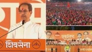Shiv Sena Dussehra Rally: Uddhav Thackeray Launches Frontal Attack on Eknath Shinde Faction, Calls Them &lsquo;Traitors&rsquo;, Vows Return of Shiv Sainik As CM Soon