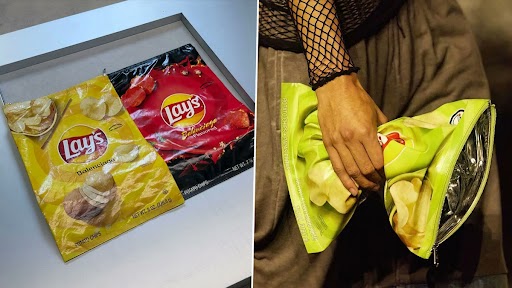 I recreated Balenciaga's $1,800 'Lay's chips bag' purse for $4.59 – people  liked it better than the luxury version