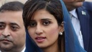 Pakistan Minister Hina Rabbani Khar Reaches Paris To Attend FATF Meeting