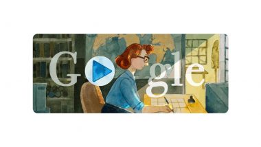 Marie Tharp Google Doodle: Search Engine Pays Tribute to American Geologist and Cartographer With Interactive Doodle on Homepage