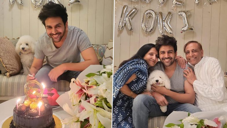 Kartik Aaryan Turns 32! Actor Thanks His Parents for Giving Him the Sweetest Birthday Surprise (View Pics)