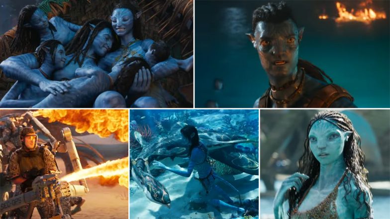 Avatar–The Way of Water Trailer: James Cameron’s Film Glimpses Pandora’s Underwater Creatures and It’s a Visual Delight (Watch Video)