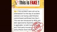 Accident Insurance Claim Will be Rejected in Absence of PUC Certificate? Here&rsquo;s A Fact Check of the Fake News Going Viral
