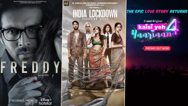 OTT Releases Of The Week: Kartik Aaryan’s Freddy on Disney+ Hotstar, Prateik Babbar’s India Lockdown on ZEE5, Parth Samthaan's Kaisi Yeh Yaariyan 4 on Voot Select & More