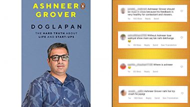 Shark Tank India Judge Ashneer Grover’s Autobiography ‘Doglapan’ Becomes a Bestseller! (View Tweet)