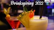 Drinksgiving 2022 Cocktail Recipes: From Thanksgiving Punch to Pumpkin Vodka Martini; Savour These Delicious Drinks One Night Before Thanksgiving Day!