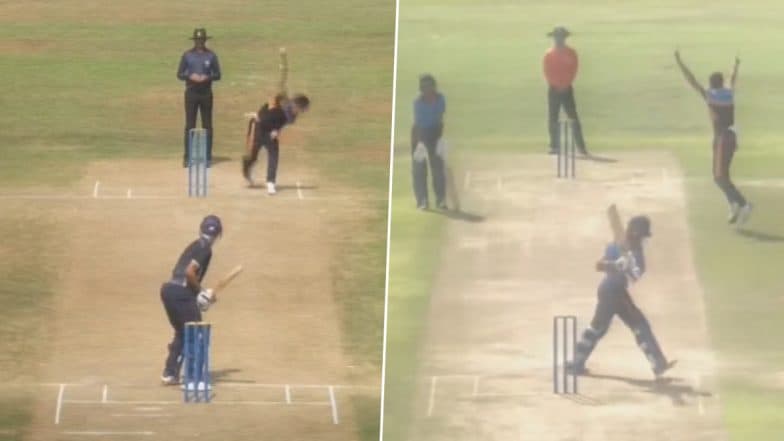 Umran Malik 2.0! Video of Waseem Bashir, Fast Bowler from Kashmir, Troubling Batsmen With his Pace Goes Viral