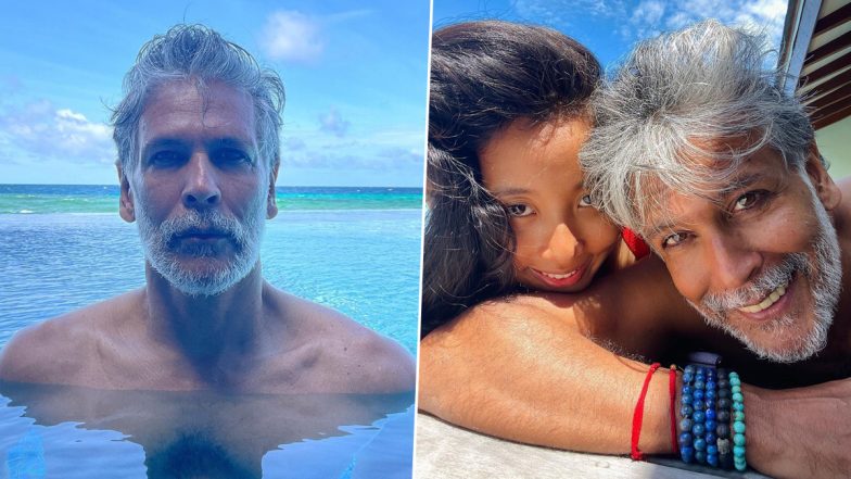 Milind Soman Rings in His 57th Birthday With Wife Ankita Konwar in Maldives! (View Pics)