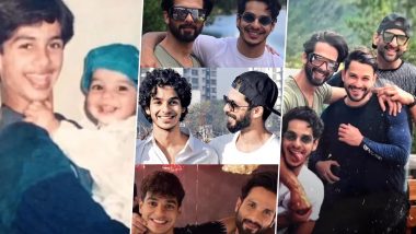 Shahid Kapoor Has Only ‘Jhappis and Pappis’ for Birthday Boy Ishaan Khatter (Watch Video)
