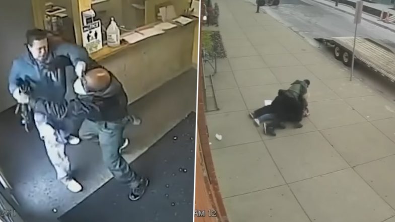 Viral Video: Unarmed Security Guard Tackles Man With AR-15 Assault ...