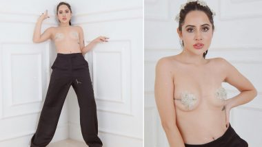 Urfi Javed Goes Topless in Her Latest Social Media Post: Says,’ Shameless but Pretty’