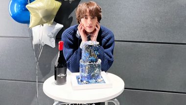 BTS' Jin Breaks New Record By Making His First Solo Entry on Billboard Hot 100 Chart With ‘The Astronaut’, Celebrates The Milestone With Themed Cake & Balloons (See Pic)