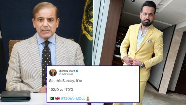 Irfan Pathan Hits Back at Pakistan Prime Minister Shehbaz Sharif After His Tweet Following India’s T20 World Cup 2022 Semifinal Exit