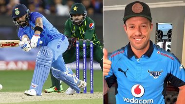 AB de Villiers Wants To See ‘Mouth-Watering’ India vs Pakistan Encounter at T20 World Cup 2022 Final, Writes ‘Fantasy Final Indeed!’