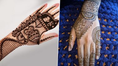 Tulsi Vivah 2022 Mehndi Designs: Unique Tulasi Kalyanam Mehendi Ideas and Henna Styles To Celebrate the Ceremonial Wedding of The Holy Basil (Watch Videos)